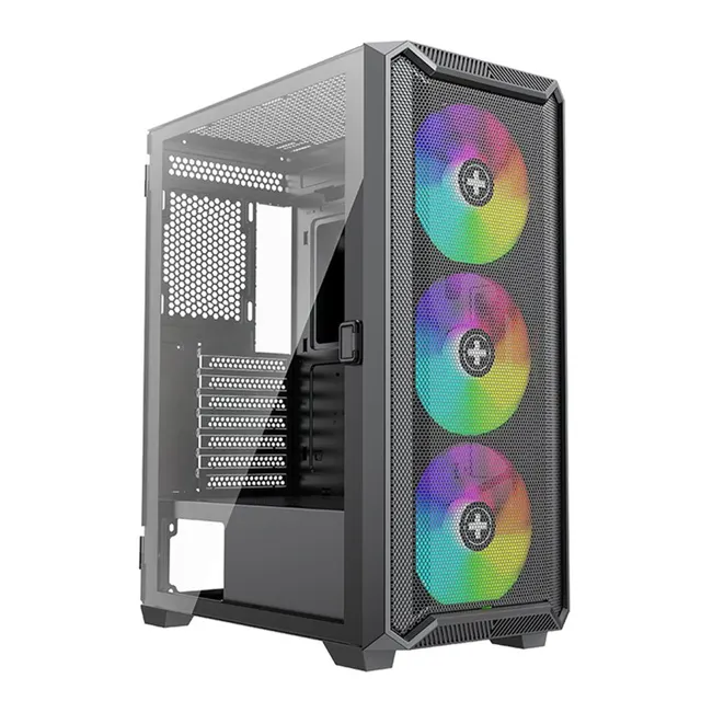 Xilence Performance C XILENT BLADE II, X613.ARGB Midi Tower Czarny