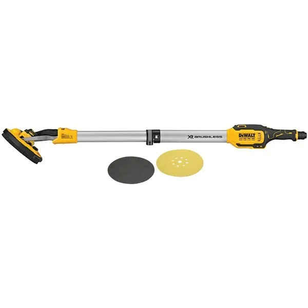 DeWALT DCE800N-XJ przenośna szlifierka Szlifierka do suchej zabudowy 1200 RPM Czarny Srebrny Żółty