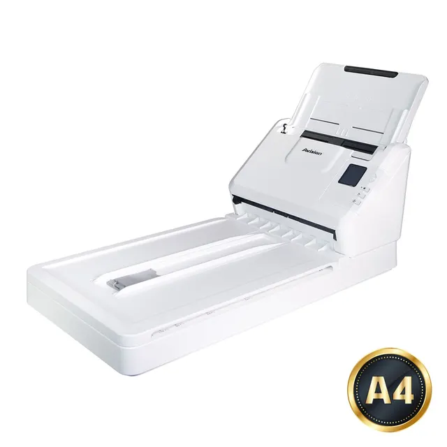 Avision AD340GFN Skaner płaskiej powierzchni i ADF 1200 x 1200 DPI A4 Biały
