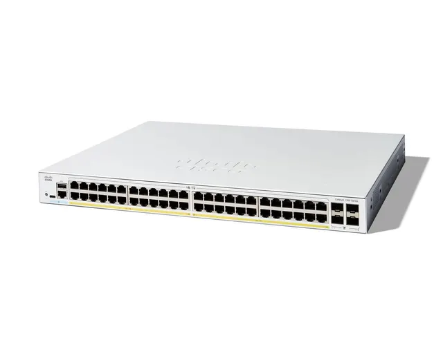 Cisco Catalyst 1300 Zarządzany L2/L3 Gigabit Ethernet (10/100/1000) Obsługa PoE Szary (100044408)