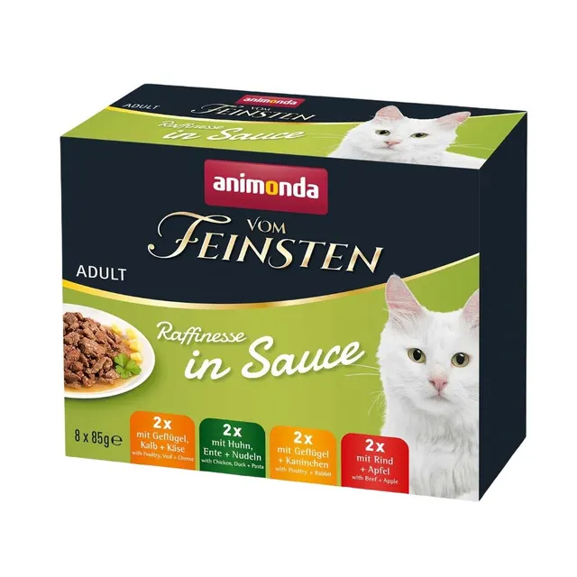 ANIMONDA Vom Fensten Raffinesse Mixpack Adult 8x85g