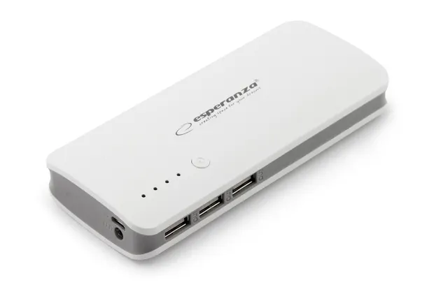 PowerBank Esperanza Radium EMP106WE (8000mAh; microUSB USB 2.0; kolor biały)