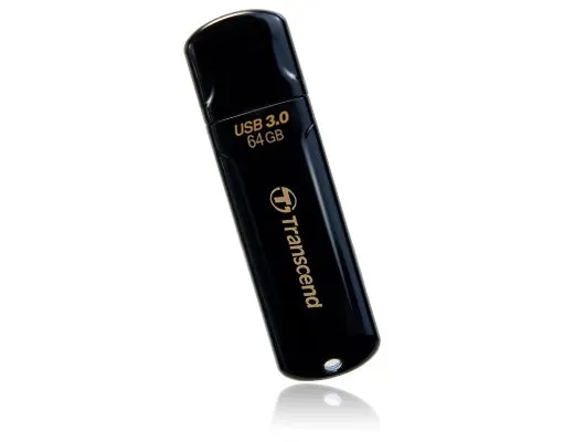 USB-Stick 64GB Transcend JetFlash 700 USB3.1 schwarz