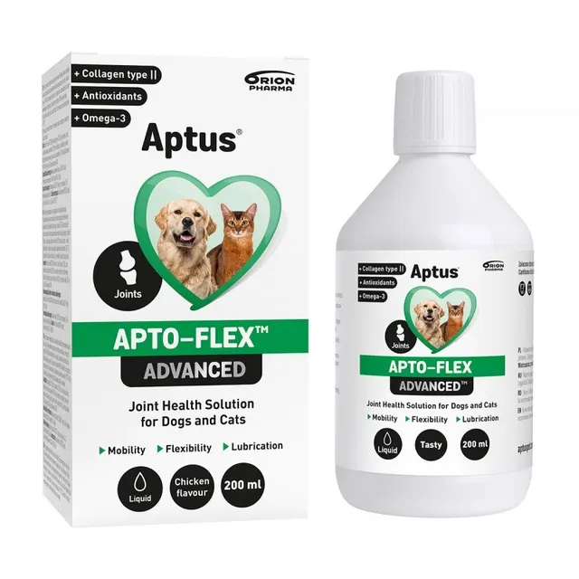 APTUS APTO-FLEX Advanced kolagen pies i kot 200ml