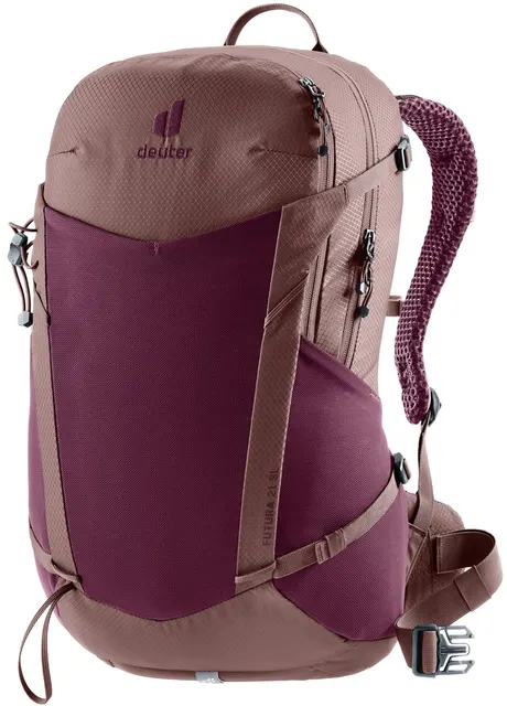 Plecak turystyczny damski Deuter Futura 21 SL - cassis/ashrose