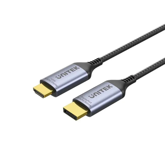 UNITEK KABEL DISPLAYPORT 1.4 DO HDMI 2.1 8K 1 8M