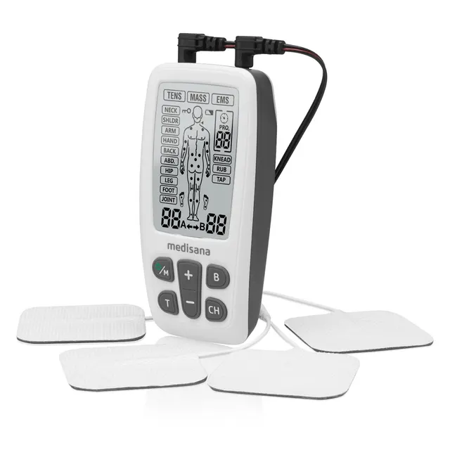 Urządzenie do terapii bólu Medisana 3w1 TT 200 TENS, EMS, masaż, 22 programy, 54 5 x 23 x 109 mm