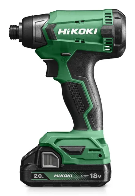Hikoki WH18DAWCZ wkrętak zasilany/zakrętark udarowy 2700 RPM Czarny Zielony