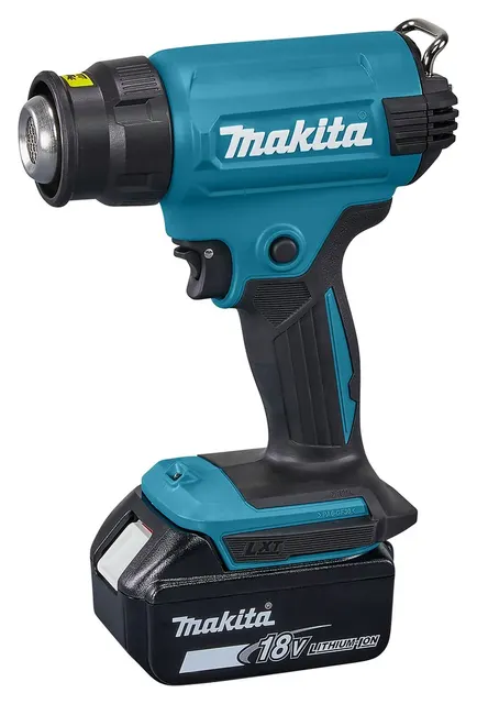 Makita DHG180Z Akumulatorowa opalarka 18V 550°C 220l/min zestaw 4 dysz