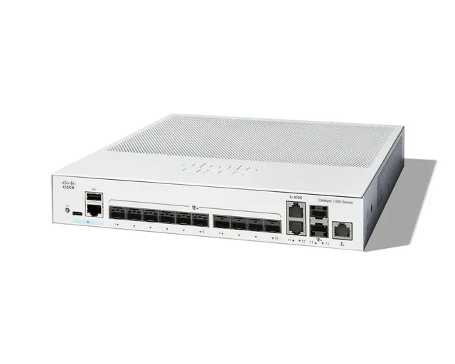 Przełącznik sieciowy Catalyst 1300 12-port SFP+ /2 x 10GE Shared