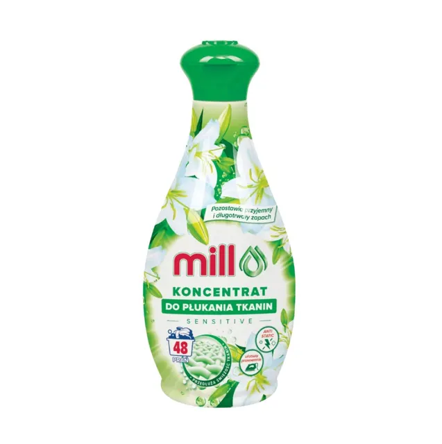 MILL Koncentrat do płukania tkanin SENSITIVE 1 3L 48 płukań