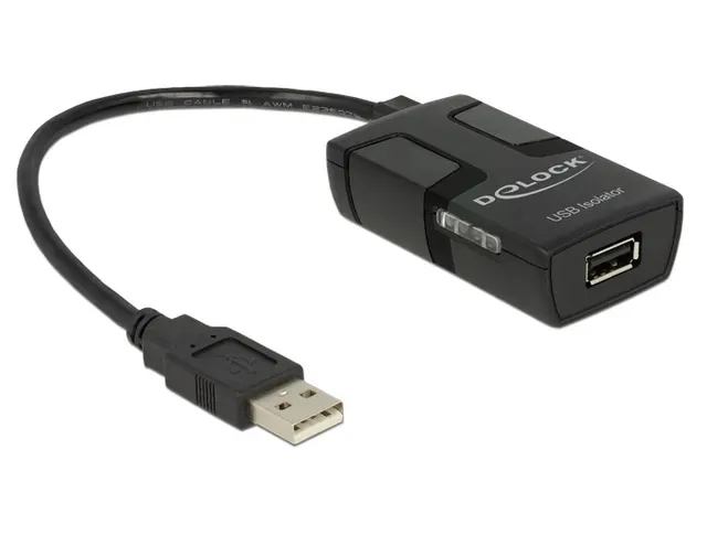 DeLOCK 62588 kabel USB 0 15 m USB A Czarny