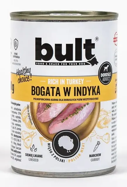 BULT Puszka bogata w indyka 800g