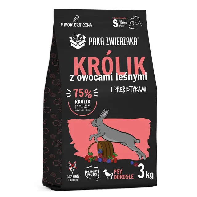 Paka Zwierzaka Seventh Heaven Królik z owocami leśnymi S 3kg