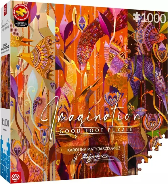 Puzzle Good Loot: Karolina Matyjaszkowicz - W Ptasim Gąszczu 1000 elementów