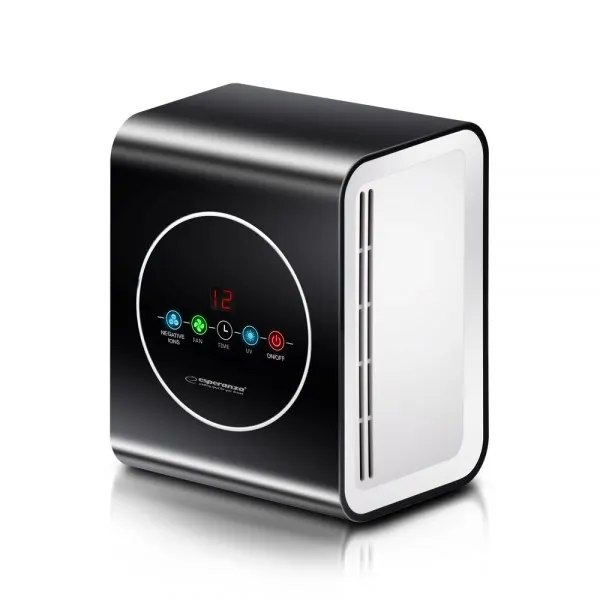 Esperanza EHP001 oczyszczacz powietrza 45 dB Czarny Biały