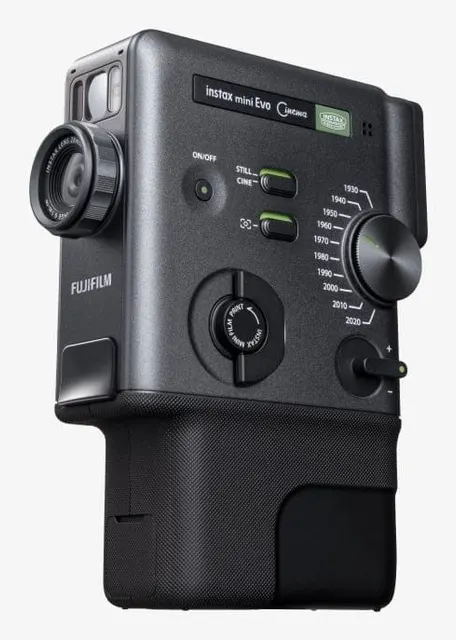 Fujifilm Instax mini evo Cinema 1/5 2560 x 1920 px 62 x 46 mm CMOS Czarny