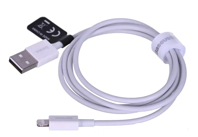 BASEUS KABEL SUPERIOR SERIES 2.4A 1M (BIAŁY)