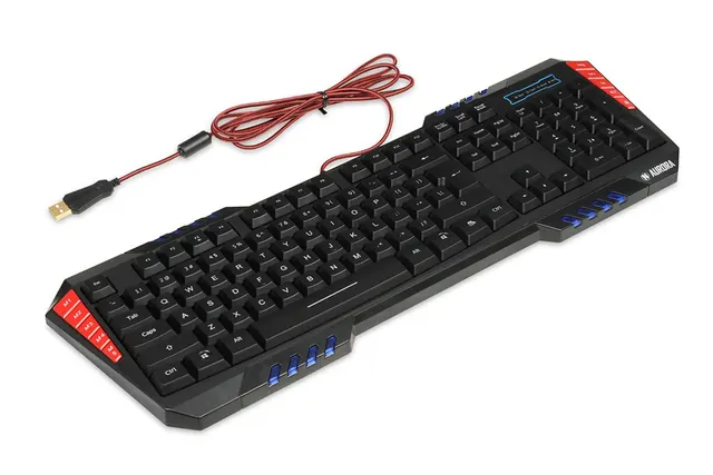 Klawiatura IBOX INFERNO IKS855 (USB 3.0; (EN); kolor czarny)