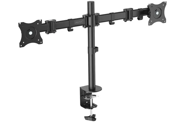 Stojak biurkowy do 2 monitorów DIGITUS DA-90349 (biurkowy; 17 - 27 ; max. 16 kg)