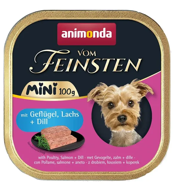 Animonda Vom Feinsten MINI poultry salmon dill 100g