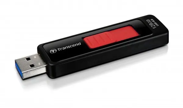 Transcend JetFlash elite JetFlash 760 128GB pamięć USB USB Typu-A 3.2 Gen 1 (3.1 Gen 1) Czarny Czerwony