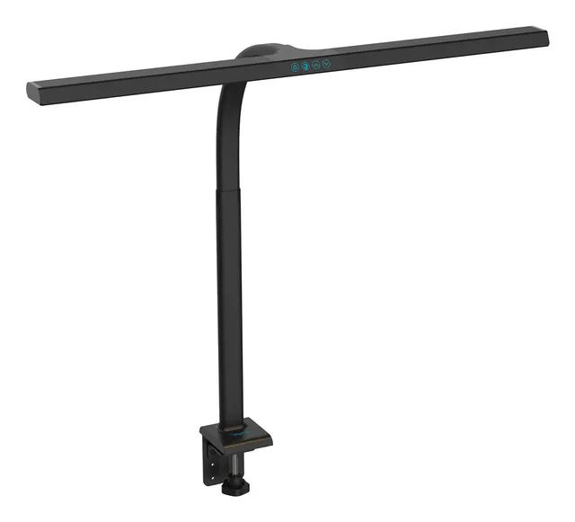 Digitus Lampa biurkowa LED – 80 cm 2400 lm 16 W czarna