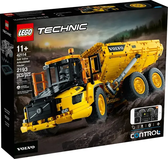 LEGO Technic 42114 - Wozidło przegubowe Volvo 6x6