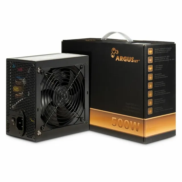 Zasilacz Inter-Tech ArgusNT BPS-500 - 500 W - 100 - 240 V - 47 - 63 Hz - 7/3 5 A - 100 W - 420 W