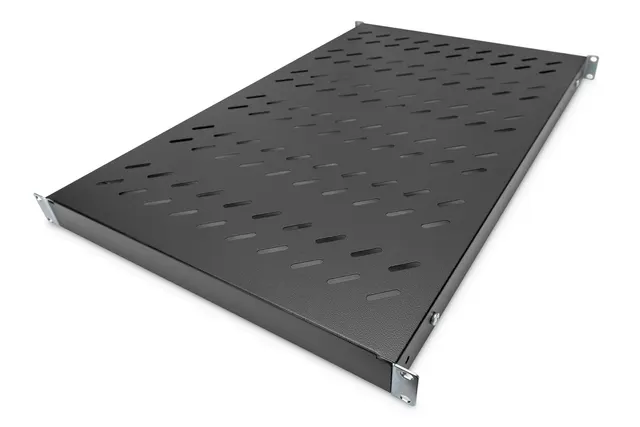 Digitus Półka ze zmiennymi szynami mocującymi do montażu stałego w szafach 483 mm (19 ) (DN-97649)