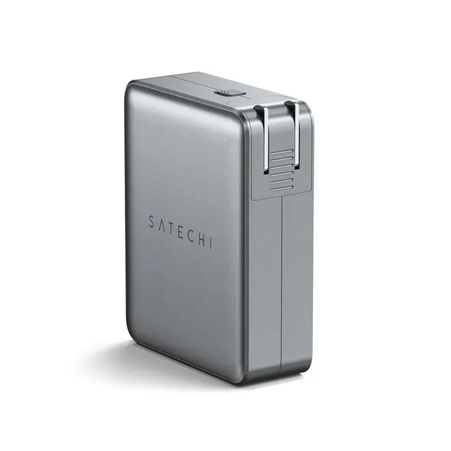 Satechi 4-Port GaN Travel Charger - ładowarka podróżna 145W z 4 adapterami do gniazdek - US UK EU AS (4x USB-C)