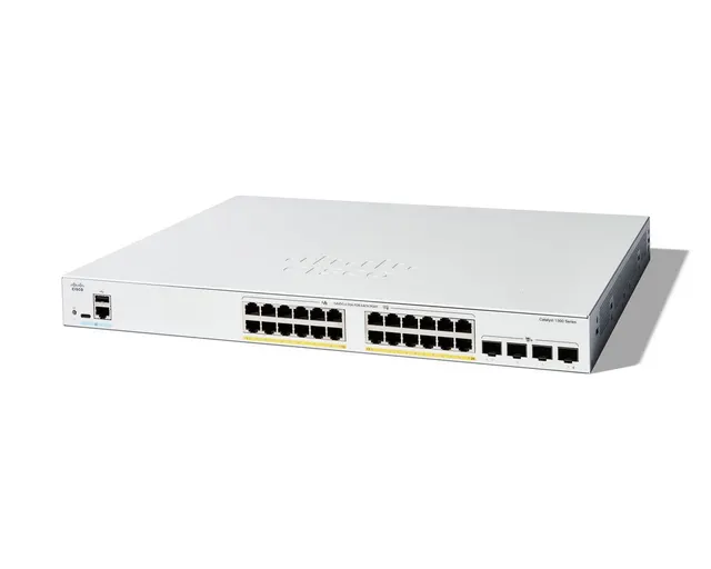 Cisco Catalyst 1300 Zarządzany L2/L3 Gigabit Ethernet (10/100/1000) Obsługa PoE Szary (100052178)