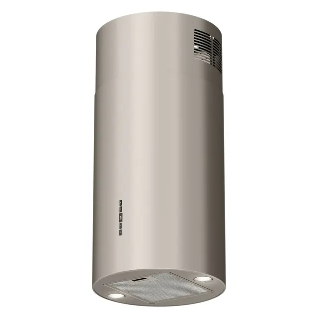 Okap wyspowy MAAN Elba2 39 cm, LED, filtry aluminiowe, satyna
