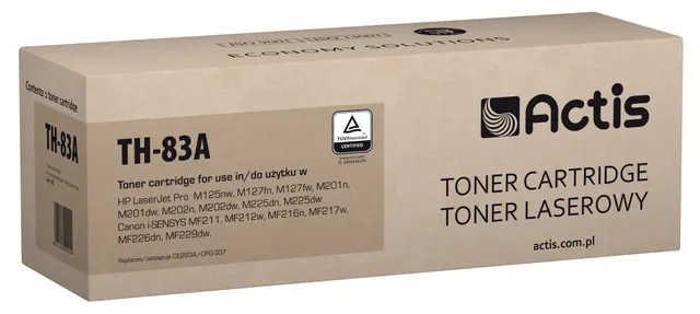 Actis TH-83A Toner (zamiennik HP 83A CF283A Canon CRG-737; Standard; 1500 stron; czarny)