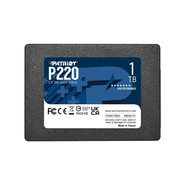 SSD PATRIOT P220 1TB SATA 2 5