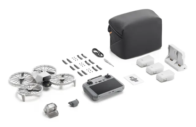 DJI Flip Fly More Combo RC 2 4 wirn. Quadcopter 48 MP 3840 x 2160 px 3110 mAh Czarny Biały