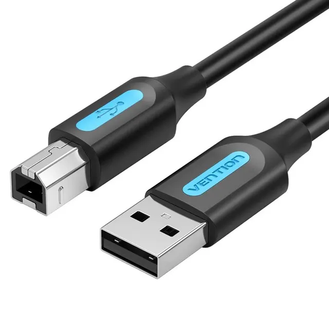 Kabel USB 2.0 USB-A do USB-B Vention 480Mbps 3m
