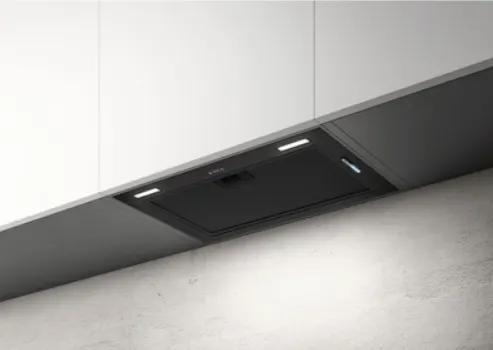 Okap kominowy ELICA FOLD 52 cm, sterowanie dotykowe, LED, czarny