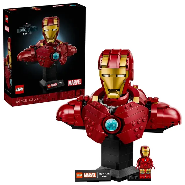 LEGO Marvel 76327 - Popiersie Iron Mana MK4