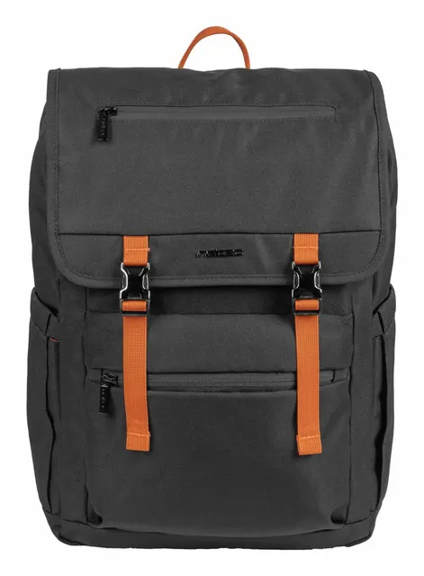 NATEC Niala Ginger Orange 39 6 cm (15.6 ) Plecak Czarny