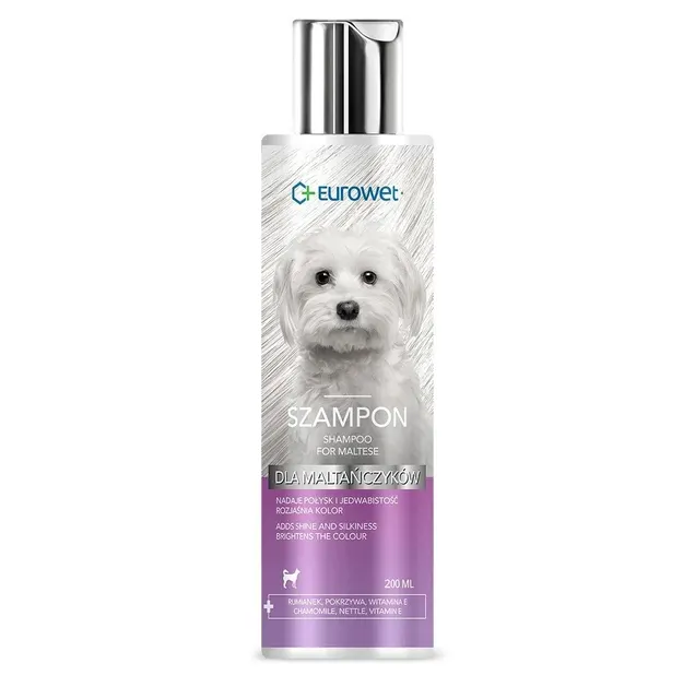 Eurowet Szampon dla maltańczyków dla psa 200ml