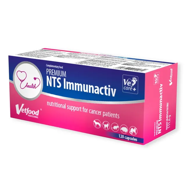 Vetfood Premium NTS Immunactiv 120 kapsułek