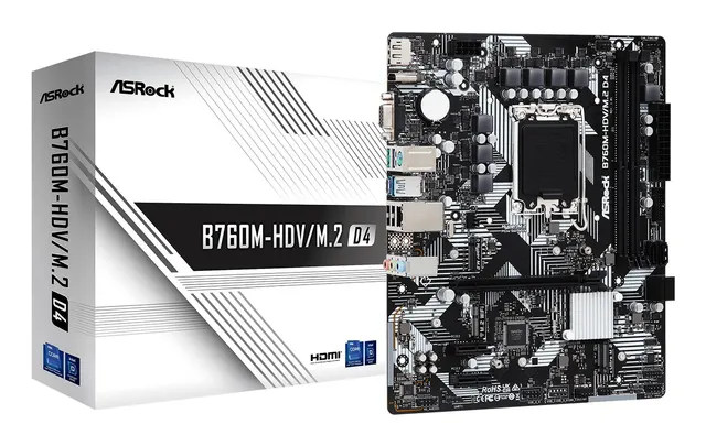Płyta główna Asrock B760M-HDV/M.2 D4