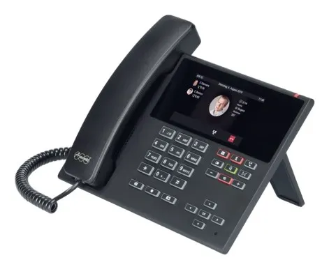 Telefon VoIP Auerswald COMfortel D-400 z identyfikacją dzwoniącego / Połączenie oczekujące - SIP RTP SRTP SIPS - 6 linii