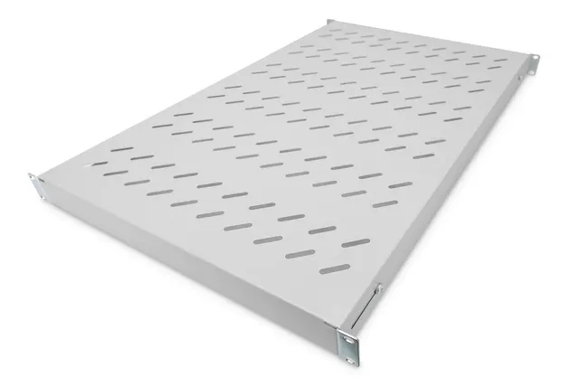 Digitus Półka ze zmiennymi szynami mocującymi do montażu stałego w szafach 483 mm (19 ) (DN-97648)