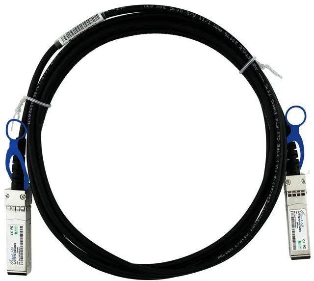 BlueOptics SFP-H25G-CU1M-BL kabel InfiniBand / światłowodowy 1 m SFP28 Czarny