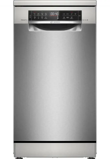 Zmywarka wolnostojąca 45 cm BOSCH SPS6EMI21E Serie 6, klasa C, 10 kpl, ExtraDry, SpeedPerfect, WiFi Home Connect