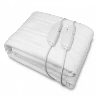 Podkładka grzejna Medisana HU 676 XL 200 W, 2 strefy temperatur, 1500 x 1600 mm, biały