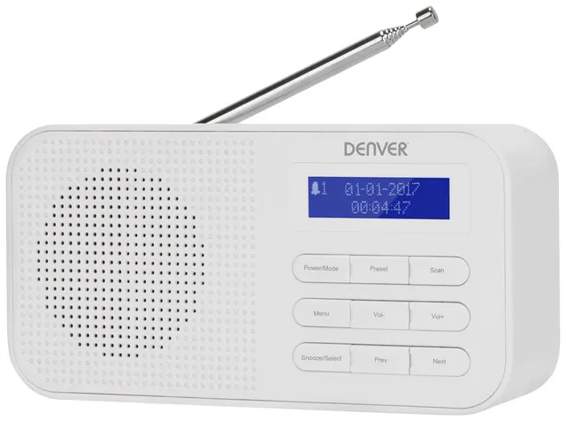 Denver DAB-42 Osobisty Cyfrowy Biały