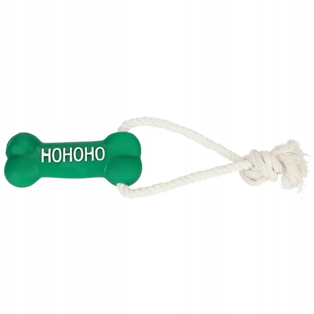 Paka Zwierzaka zabawka SZNUR Z KOŚCIĄ HOHOHO 13cm